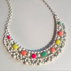 Forever 21 Neon Statement Necklace